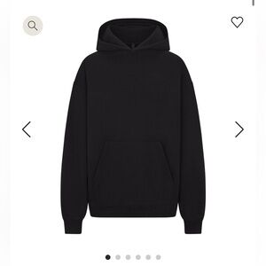 VINTAGE FLEECE PULLOVER HOODIE BLACK - SIZE MEDIUM ***SOLD OUT ONLINE***